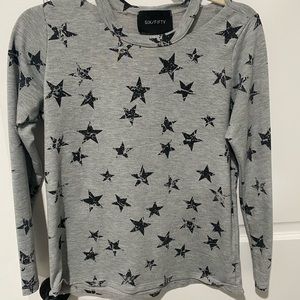 Six / Fifty - Star Long Sleeve Top